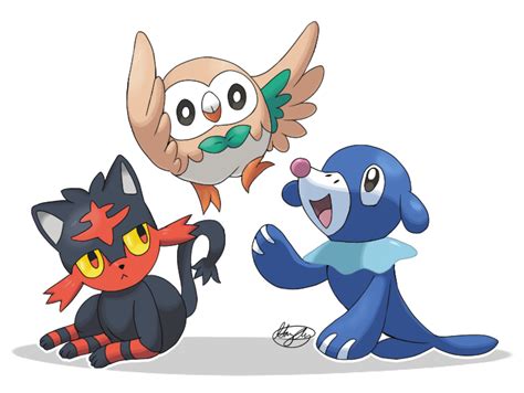 pokemon alola starters|best alola starter pokemon.